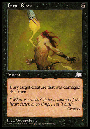 Fatal Blow (Weatherlight) Light Play