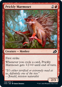 Prickly Marmoset (Ikoria: Lair of Behemoths) Light Play Foil