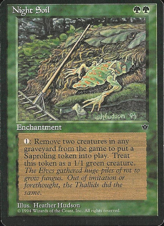 Night Soil (Hudson) (Fallen Empires) Medium Play
