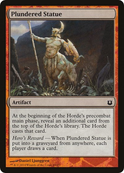 Plundered Statue (Promos: Hero's Path) Light Play