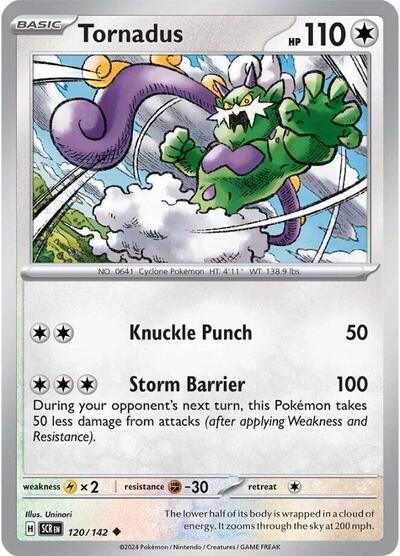 Tornadus (SV07: Stellar Crown) Light Play