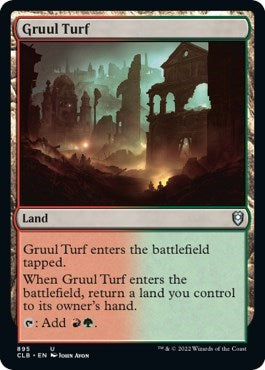 Gruul Turf (Commander Legends: Battle for Baldur's Gate) Light Play