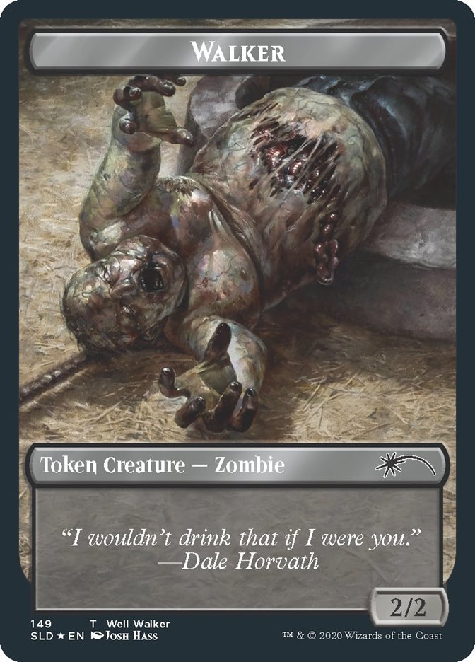 Walker Token 149 (Secret Lair) Near Mint Foil