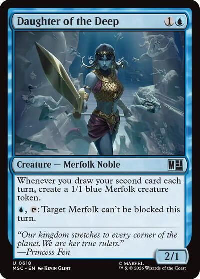 Daughter of the Deep (Commander: Marvel Super Heroes) Light Play