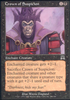 Crown of Suspicion (Onslaught) Light Play