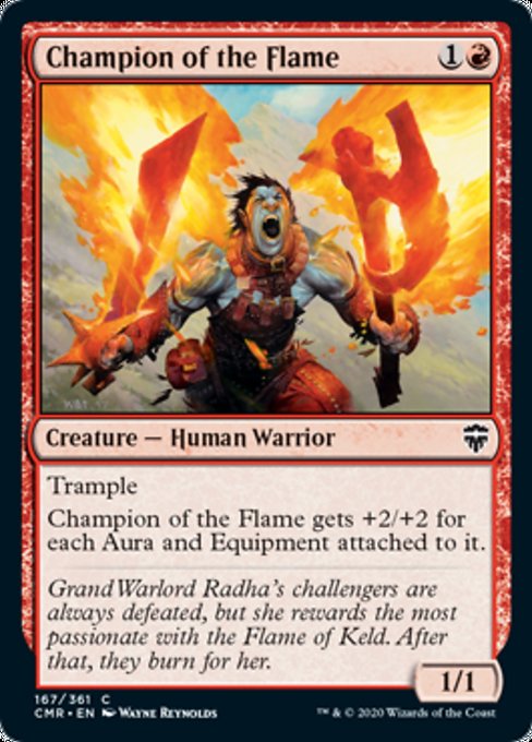 Champion of the Flame (Commander Legends) Light Play
