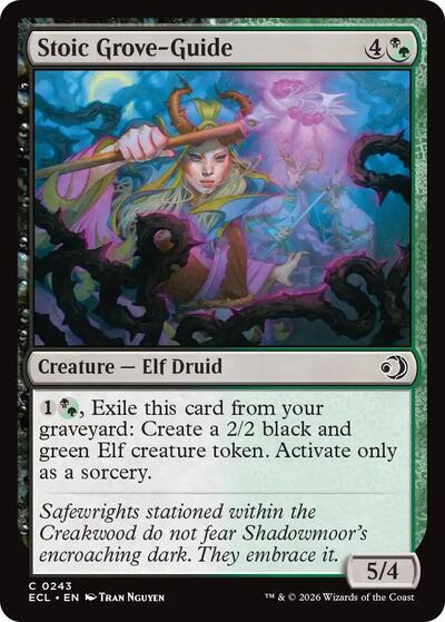 Stoic Grove-Guide (Lorwyn Eclipsed) Light Play