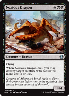 Noxious Dragon (Iconic Masters) Light Play