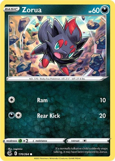 Zorua (SWSH08: Fusion Strike) Light Play