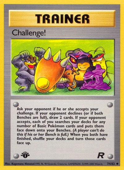 Challenge! (Team Rocket) Medium Play Unlimited