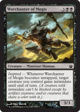 Warchanter of Mogis (Born of the Gods) Light Play