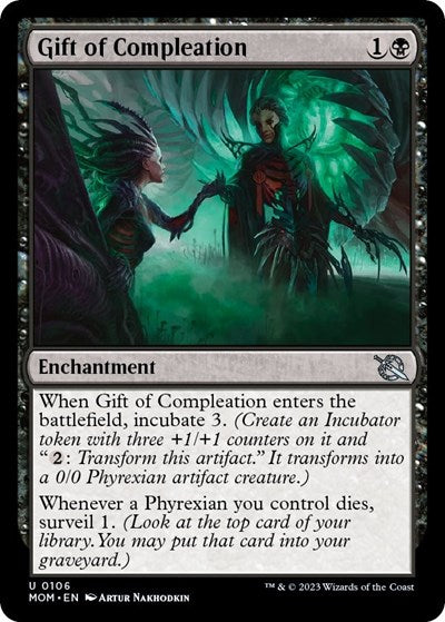 Gift of Compleation (March of the Machine) Light Play Foil