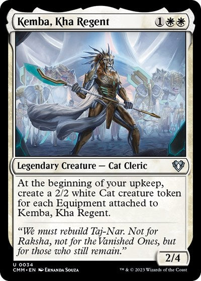 Kemba, Kha Regent (Commander Masters) Light Play