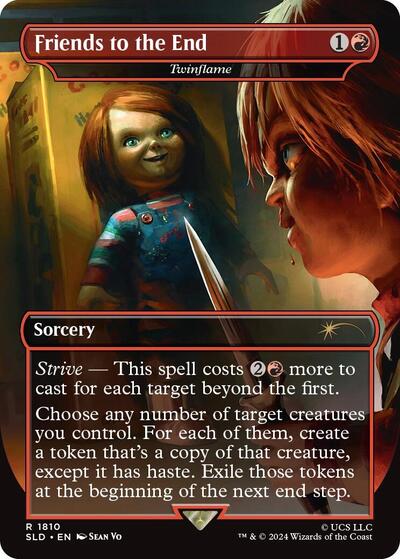 Friends to the End - Twinflame (Secret Lair) Light Play