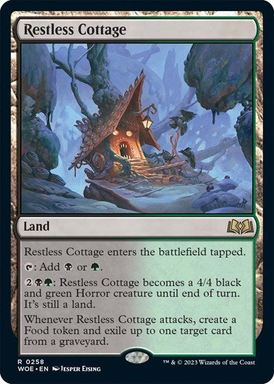 Restless Cottage (Wilds of Eldraine) Light Play
