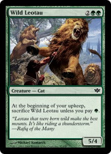 Wild Leotau (Conflux) Medium Play