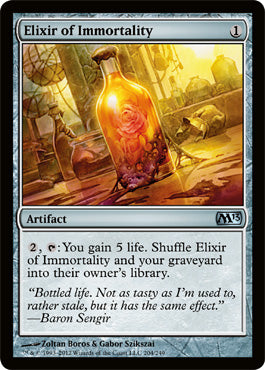 Elixir of Immortality (Magic 2013 Core Set) Heavy Play