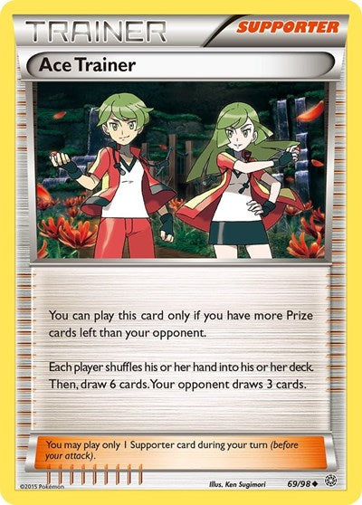 Ace Trainer (XY - Ancient Origins) Medium Play