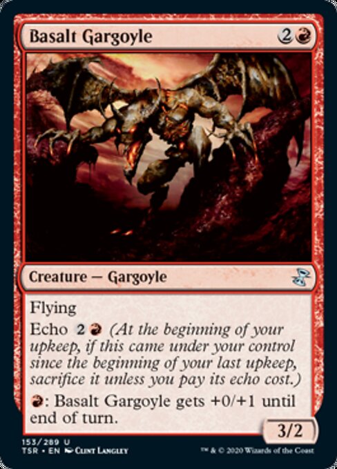 Basalt Gargoyle (Time Spiral Remastered) Light Play