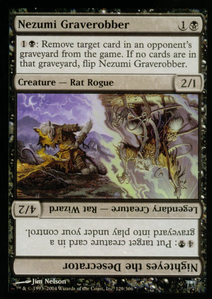 Nezumi Graverobber (Champions of Kamigawa) Medium Play