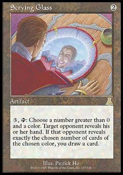 Scrying Glass (Urza's Destiny) Medium Play