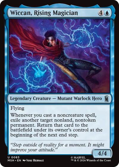 Wiccan, Rising Magician (Marvel Super Heroes) Light Play
