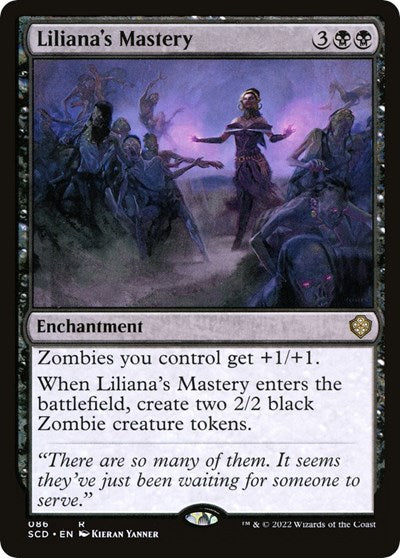 Liliana's Mastery (Commander 2022 Starter Decks) Light Play