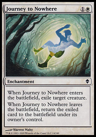 Journey to Nowhere (Zendikar) Light Play