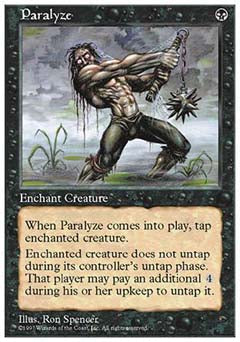 Paralyze (5th Edition) Medium Play