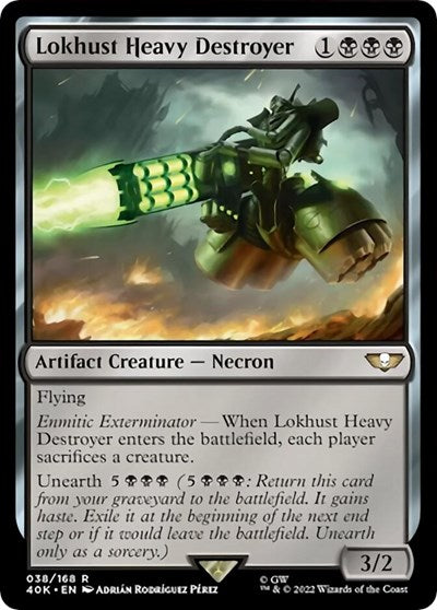 Lokhust Heavy Destroyer (Universes Beyond: Warhammer 40K) Light Play