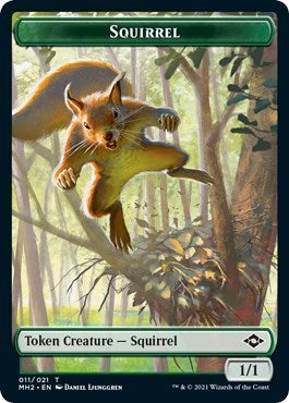 Squirrel Token (Modern Horizons 2) Light Play
