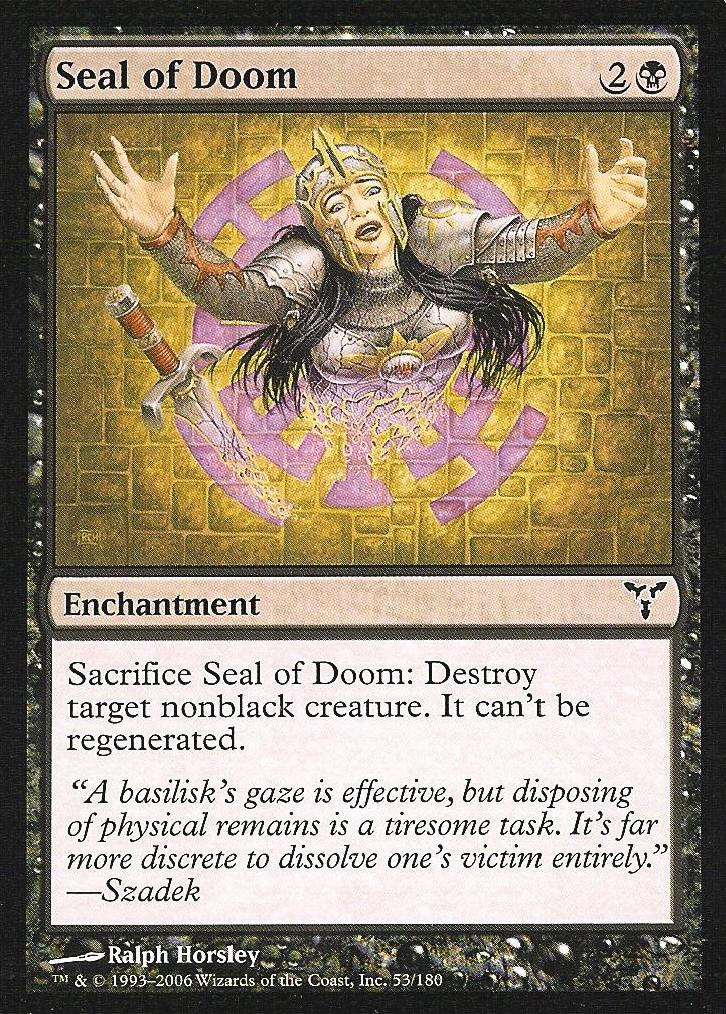Seal of Doom (Dissension) Medium Play