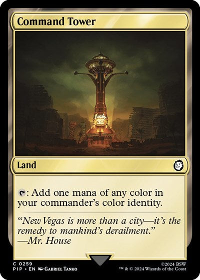 Command Tower (Universes Beyond: Fallout) Light Play