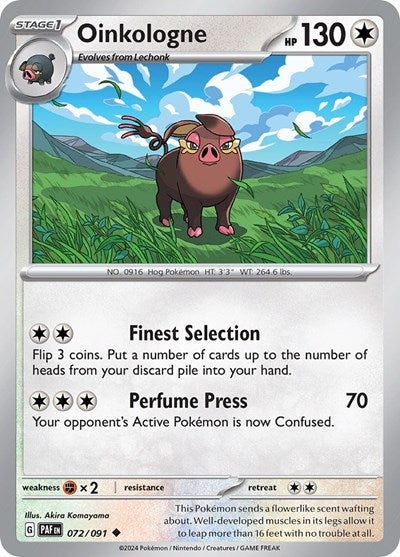 Oinkologne (SV: Paldean Fates) Light Play