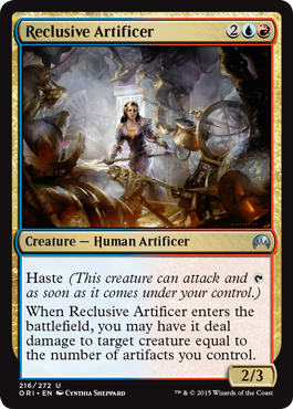 Reclusive Artificer (Magic Origins) Medium Play