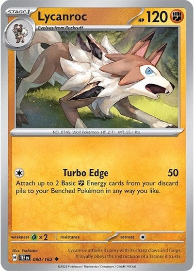Lycanroc (SV05: Temporal Forces) Light Play