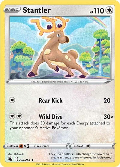 Stantler (SWSH08: Fusion Strike) Light Play