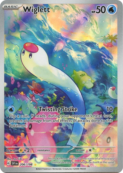 Wiglett - 206 (Scarlet and Violet: Base Set) Near Mint Holofoil