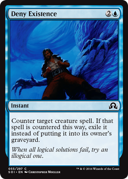 Deny Existence (Shadows Over Innistrad) Light Play