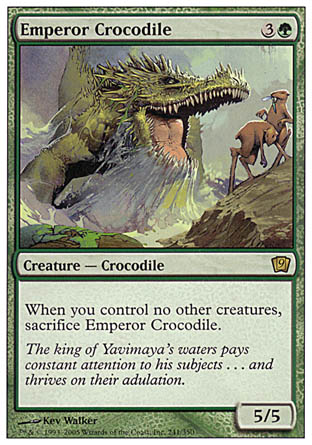 Emperor Crocodile (9th Edition) Light Play
