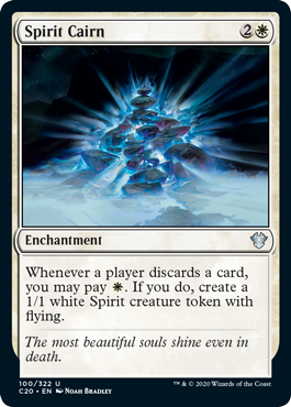 Spirit Cairn (Commander 2020 Ikoria) Light Play