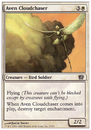 Aven Cloudchaser (8th Edition) Light Play
