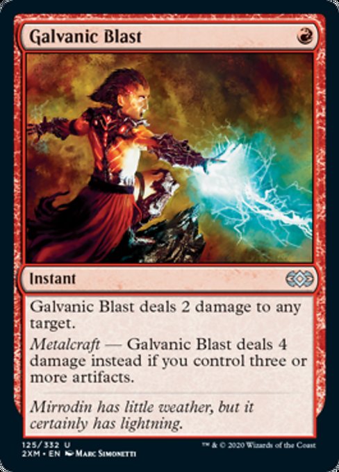 Galvanic Blast (Double Masters) Light Play
