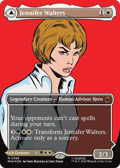 Jennifer Walters (Borderless) (0388) (Marvel Super Heroes) Near Mint Foil