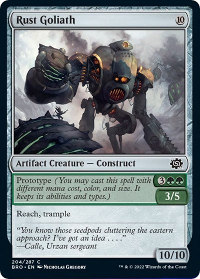Rust Goliath (The Brothers' War) Light Play