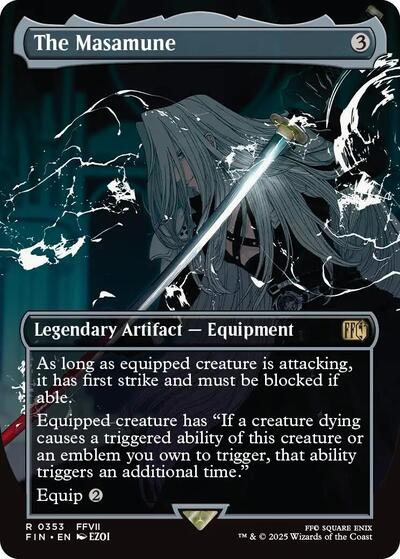 The Masamune (Borderless) (Universes Beyond: FINAL FANTASY) Light Play