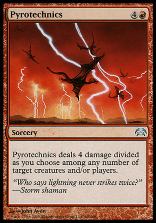 Pyrotechnics (Planechase) Light Play