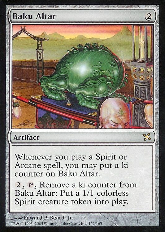 Baku Altar (Betrayers of Kamigawa) Light Play