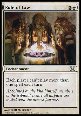 Rule of Law (10th Edition) Light Play