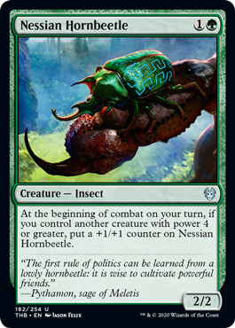 Nessian Hornbeetle (Theros Beyond Death) Light Play